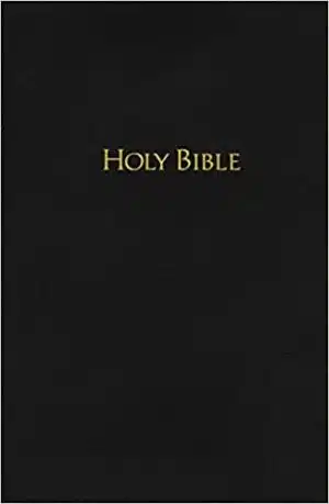 NKJV, Pew Bible, Hardcover, Black, Red Letter Edition (Classic Series) (9780718080136)