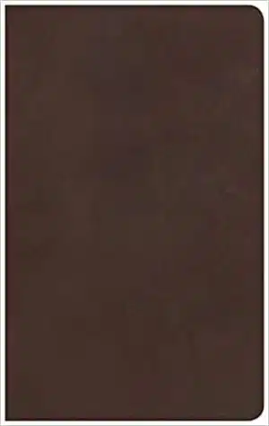 NKJV Ultrathin Reference Bible, Brown Genuine Leather, Indexed (9781462779895)