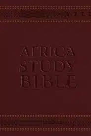 Africa Study Bible, NLT (Faux Leather Burgundy)