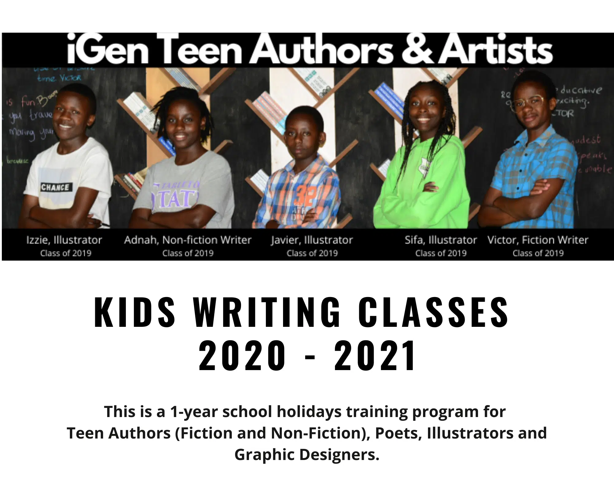 iGen Teen Authors & Artists
