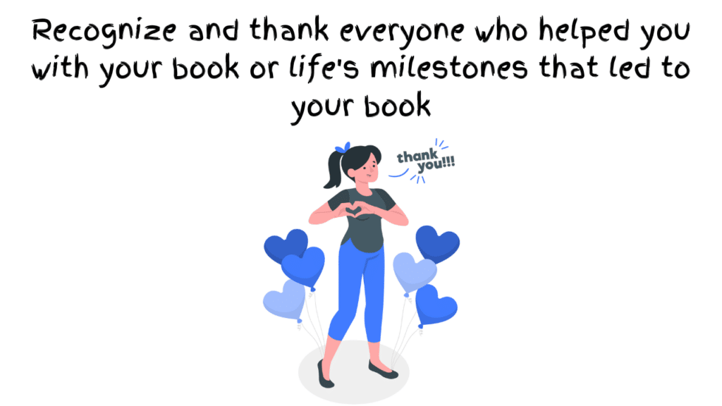 5g: How to Write an Acknowledgment