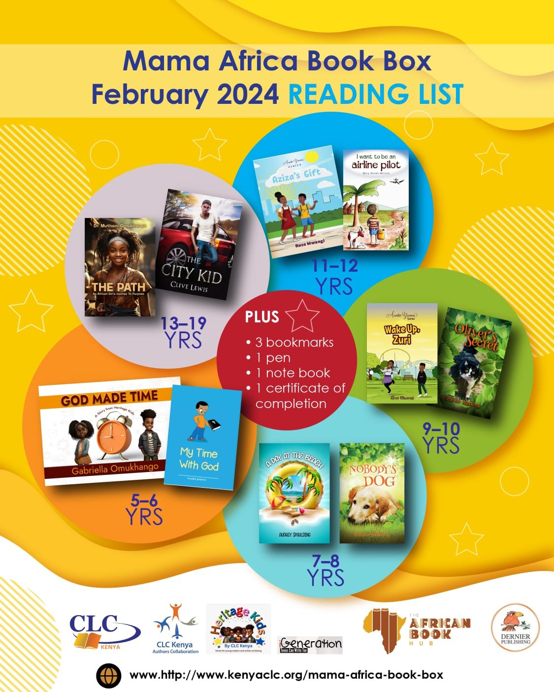 February 2024 Mama Africa 5-6 years (God Made Time + My Time With God)