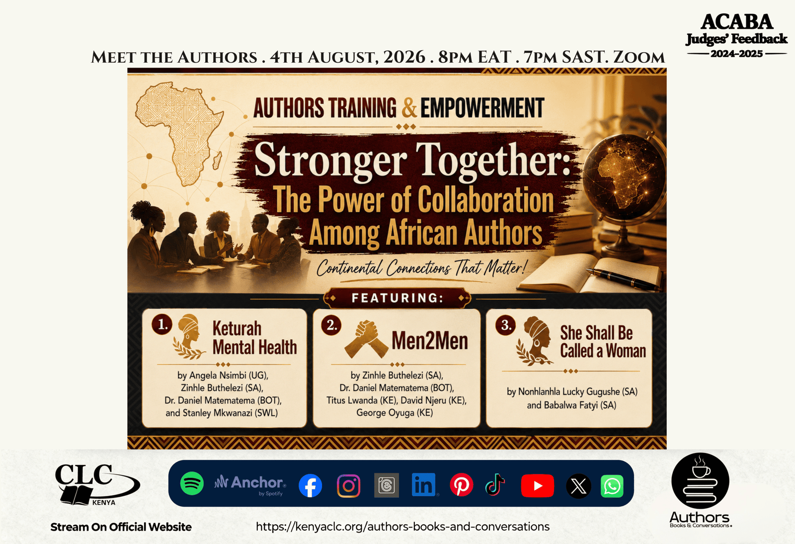 Stronger Together: The Power of Collaboration Among African Authors