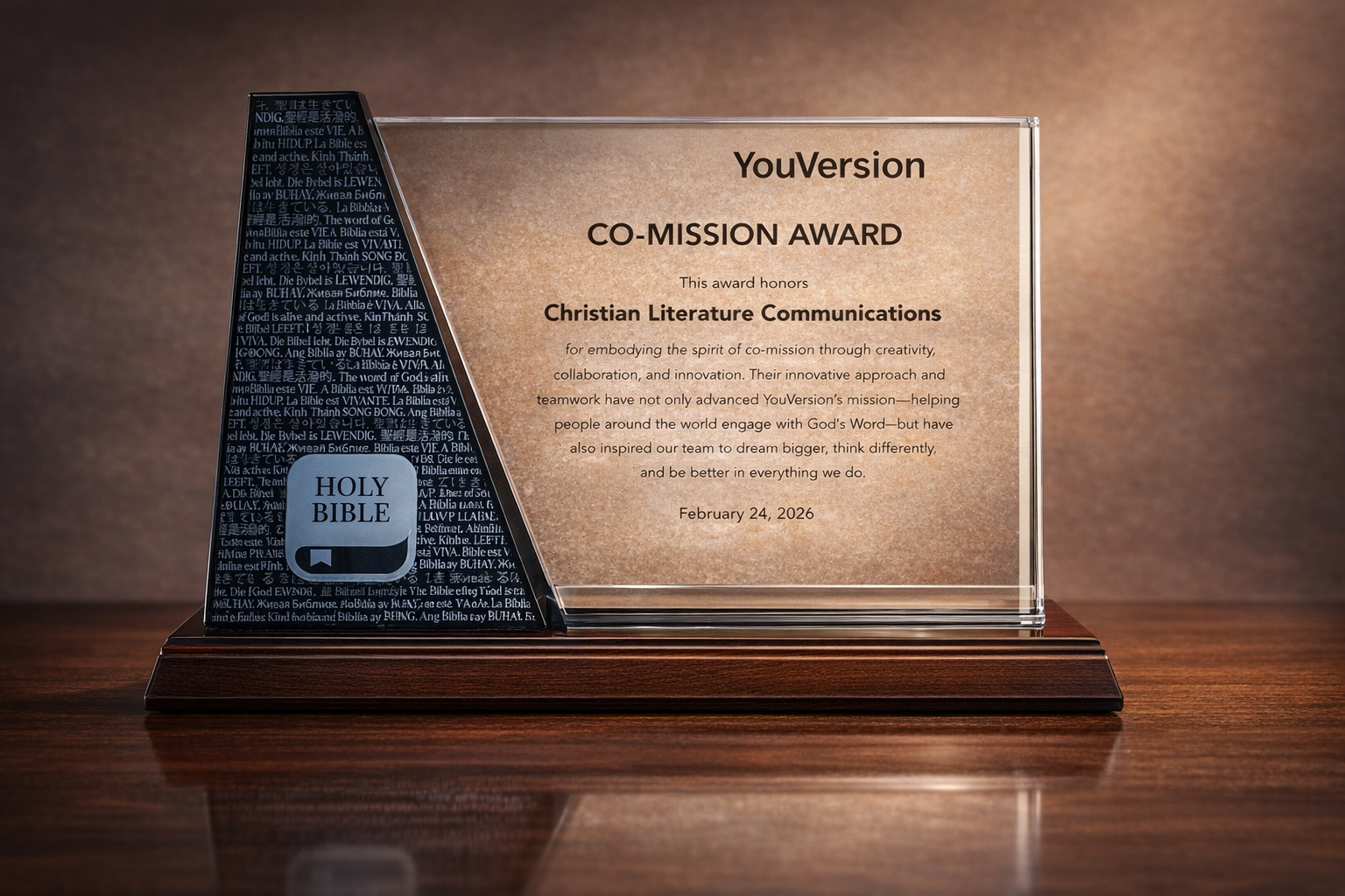 CLC Kenya YouVersion Co-Mission Award